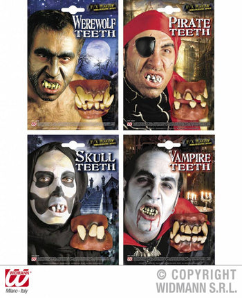 Halloweenaccessoires: Verschillende tanden