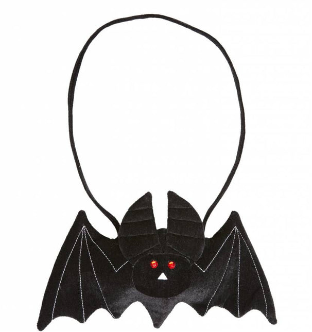 Halloweenaccessoires vleermuis handtas