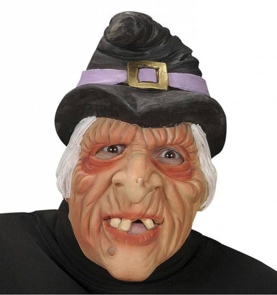 Halloweenaccessoires: Vreslijke heksen maskers