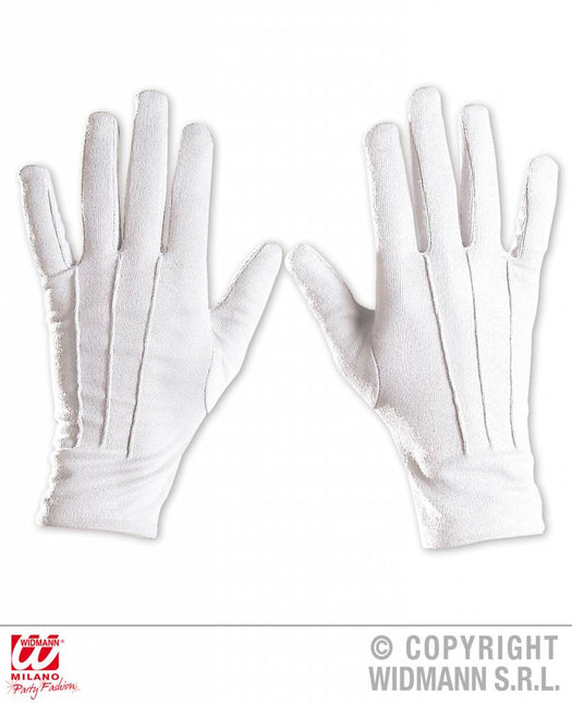 Halloweenaccessoires zwarte handschoenen