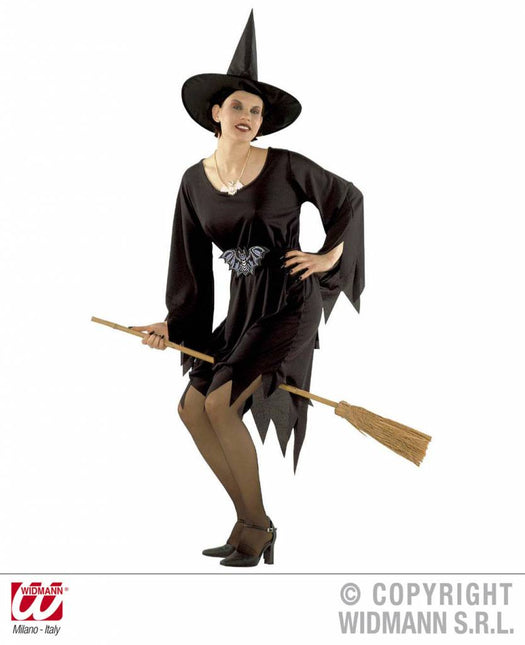 Halloweenkleding Crudelia heksenjurk