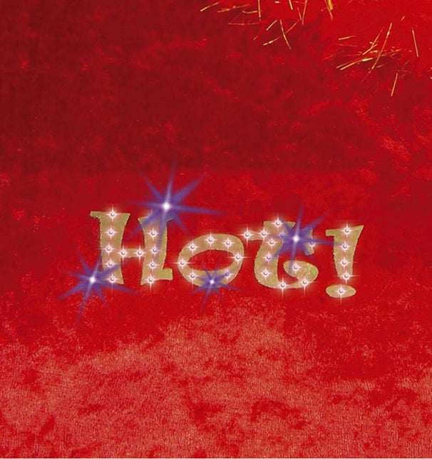 Halloweenkleding duivelse dame fiberoptisch