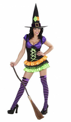 Halloweenkleding: elegante Heks