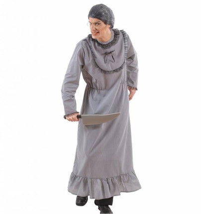 Halloweenkleding gekke grootmoeder