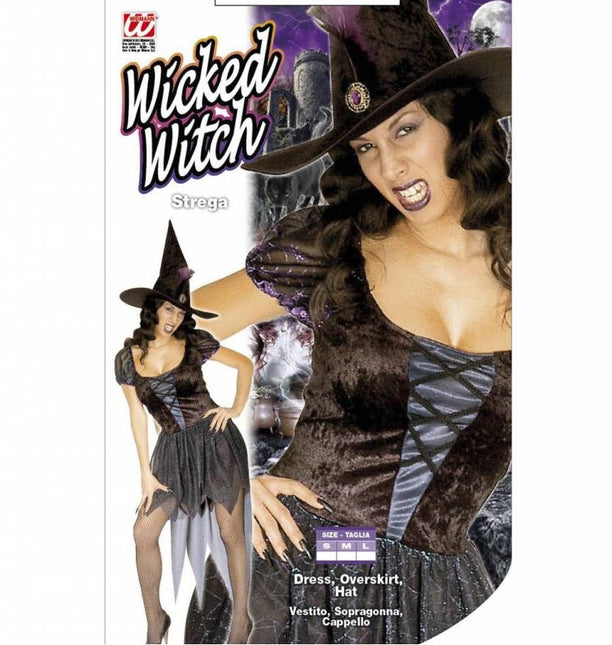 Halloweenkleding heks Morgana