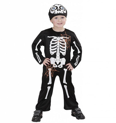 Halloweenkleding klein skelet