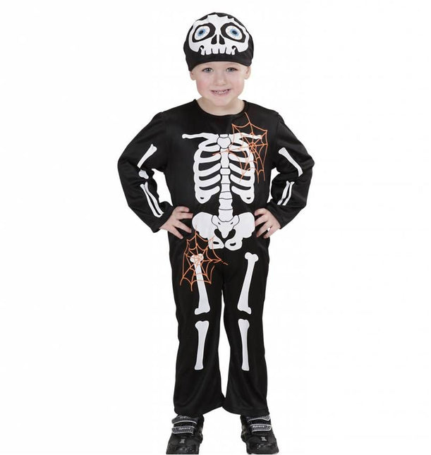 Halloweenkleding klein skelet