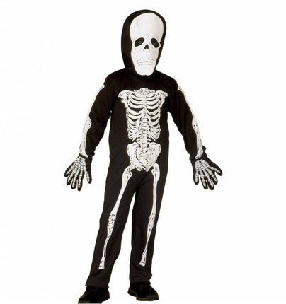 Halloweenkleding klein skelet