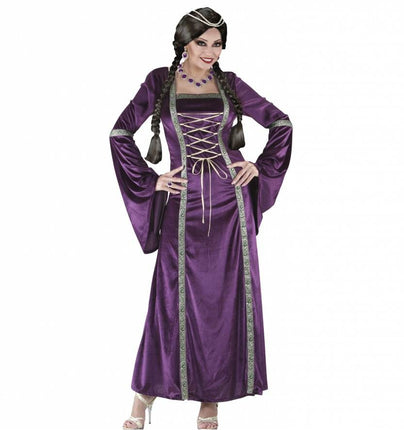 Halloweenkleding middeleeuwse prinses