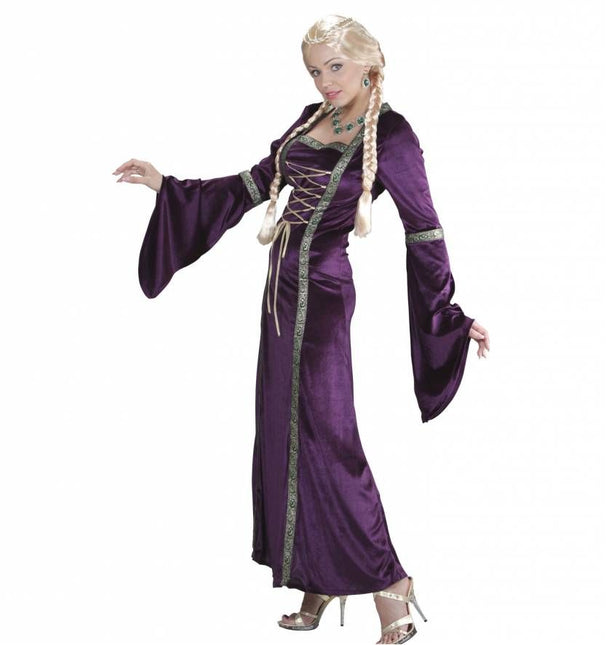 Halloweenkleding middeleeuwse prinses