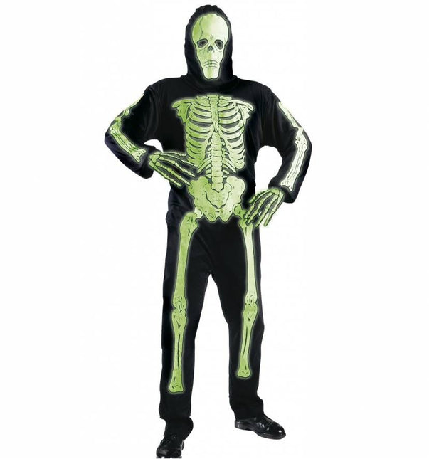 Halloweenkleding: Neon skelet