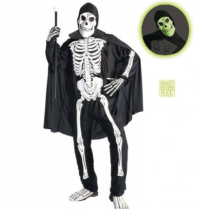 Halloweenkleding opera skelet