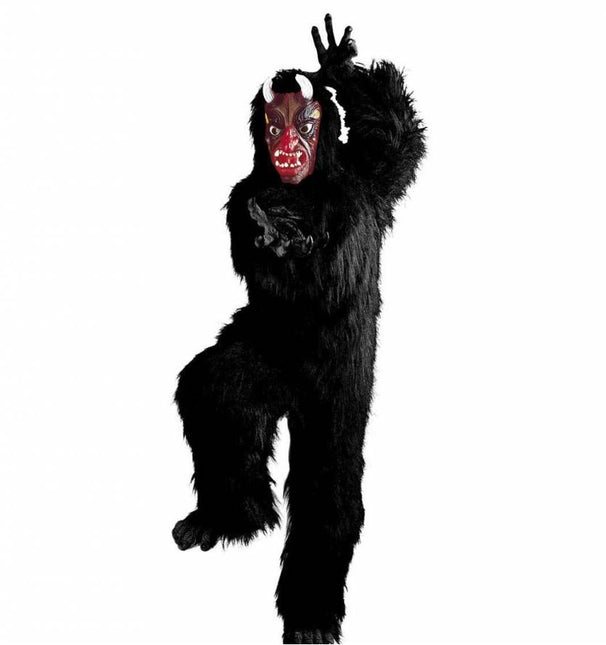 Halloweenkleding pluche kostuum duivel