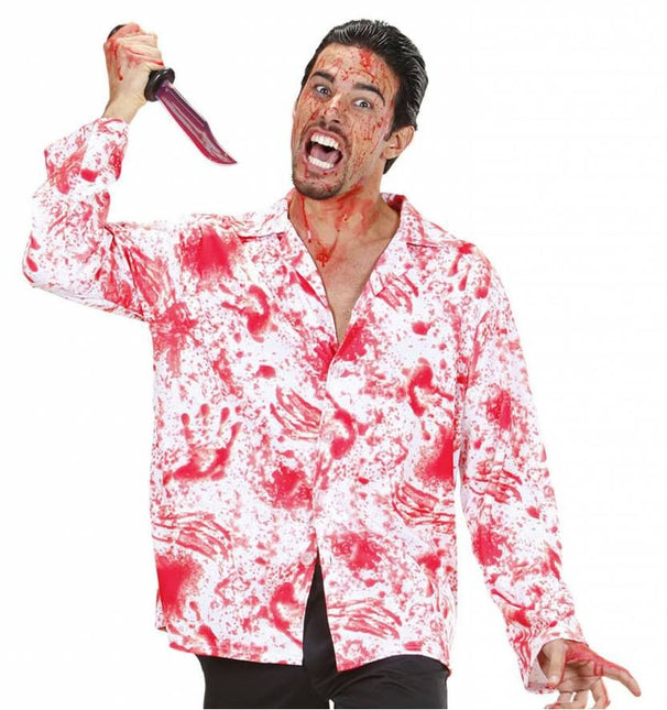 Halloweenkleding psycho shirt