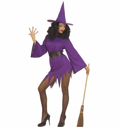 Halloweenkleding: Purple Witch