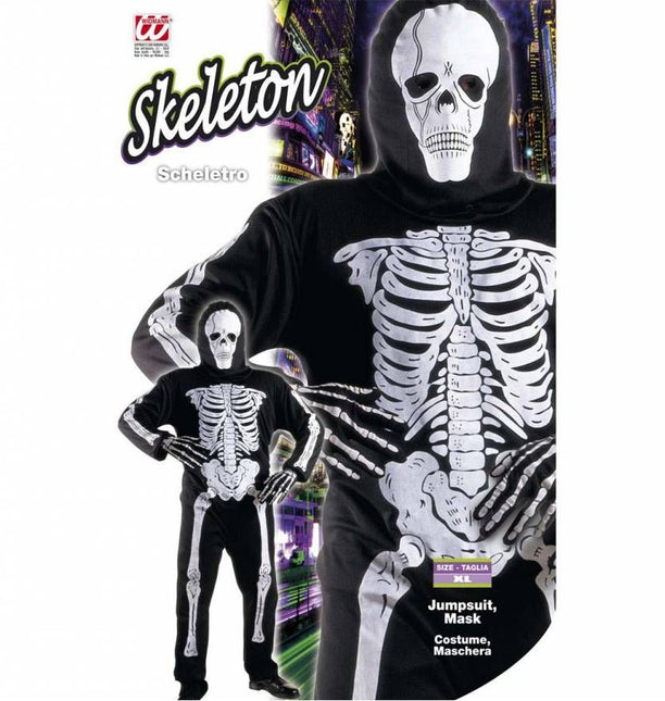 Halloweenkleding: Skeletkostuum