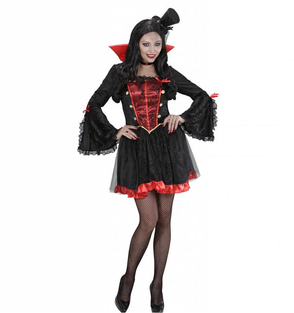 Halloweenkostuum dames vampier