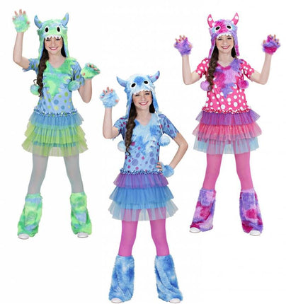 Halloweenkostuum monster meisje