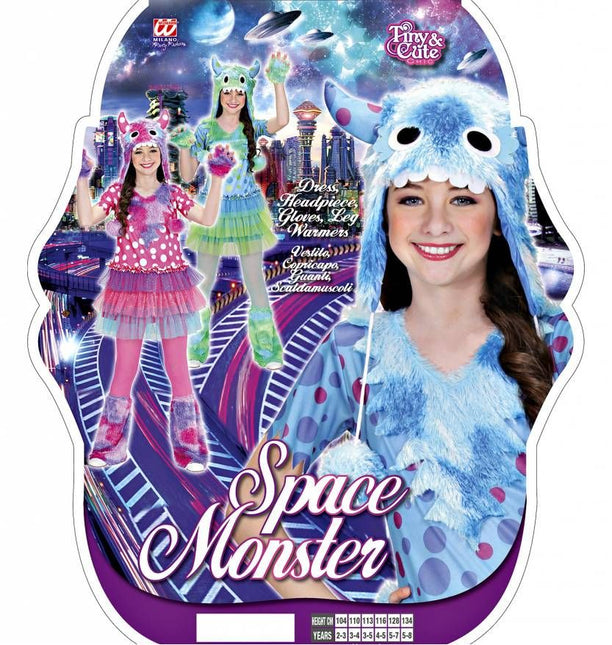 Halloweenkostuum monster meisje