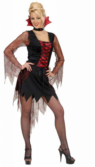 Halloweenkostuum vampier spinneweb