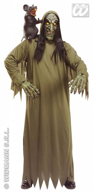 Halloweenkostuums monsterlijk heksenset