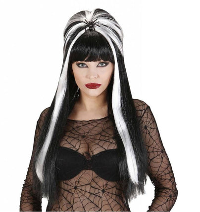 Halloweenpruik spiderella met spin