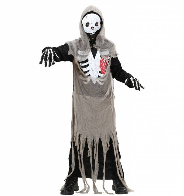 Horror-outfit: Zombie geraamte