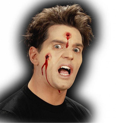Horroraccessoires: Twee kogelgaten