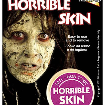 Halloween make-up: Make-up verschrikkelijke huid