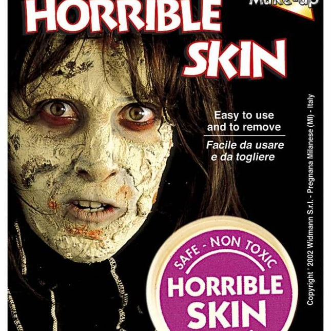 Halloween make-up: Make-up verschrikkelijke huid