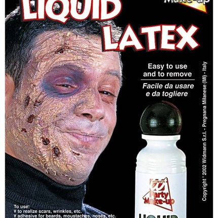 Halloween make-up: Potje vloeibare latex