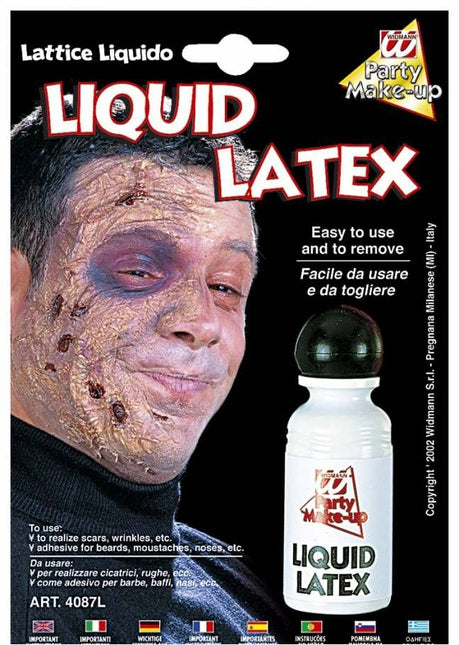 Halloween make-up: Potje vloeibare latex