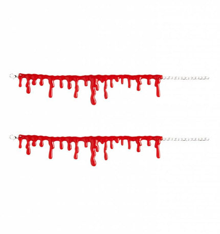 Halloweenaccessoires armband bloeddruppels