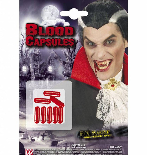 Halloweenaccessoires: Bloedcapsules