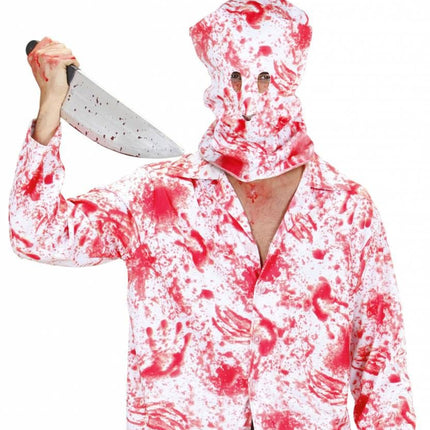 Halloweenaccessoires bloederig horror masker