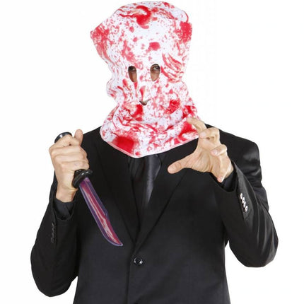 Halloweenaccessoires bloederig horror masker