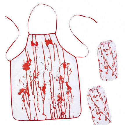 Halloweenaccessoires bloederige slager