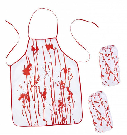 Halloweenaccessoires bloederige slager