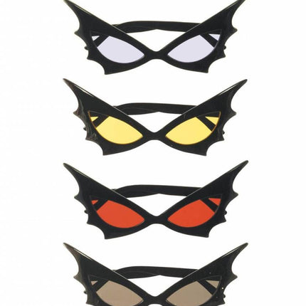Halloweenaccessoires bril Batwoman