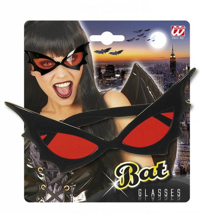 Halloweenaccessoires bril Batwoman