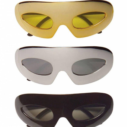 Halloweenaccessoires bril Domino