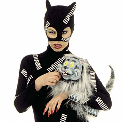 Halloweenaccessoires: Buigbare gemene kat