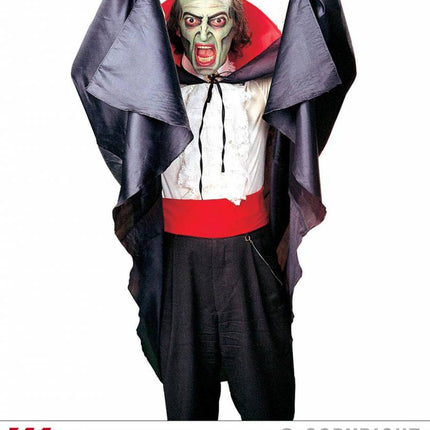 Halloweenaccessoires cape met kraag