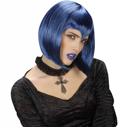 Halloweenaccessoires: Choker met kruis