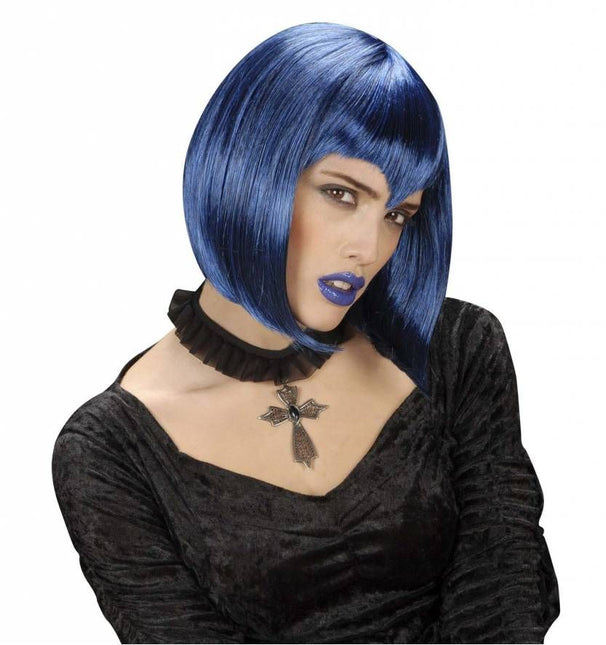 Halloweenaccessoires: Choker met kruis
