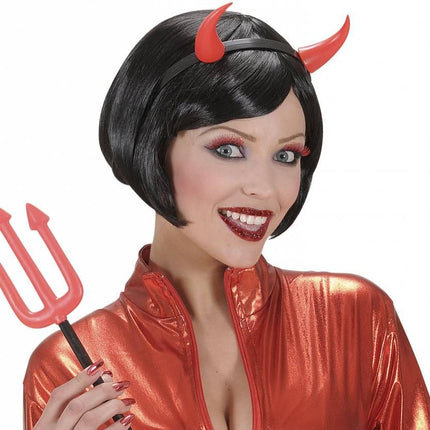 Halloweenaccessoires combi lippenstift en nagellakrood
