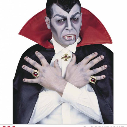 Halloweenaccessoires: Draculaset