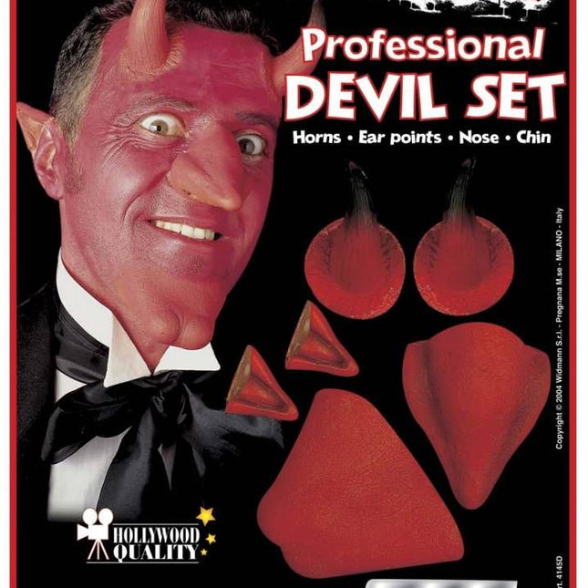 Halloweenaccessoires: Duivel opmaakset