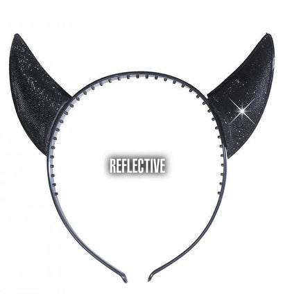 Halloweenaccessoires: Duivelshoorntjes reflecterend