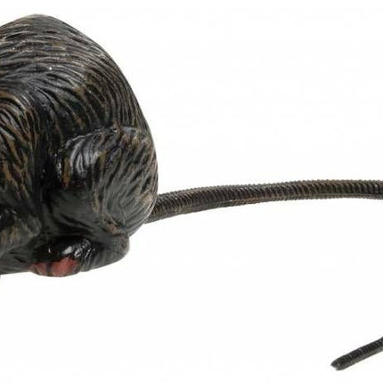 Halloweenaccessoires enge rat 10cm